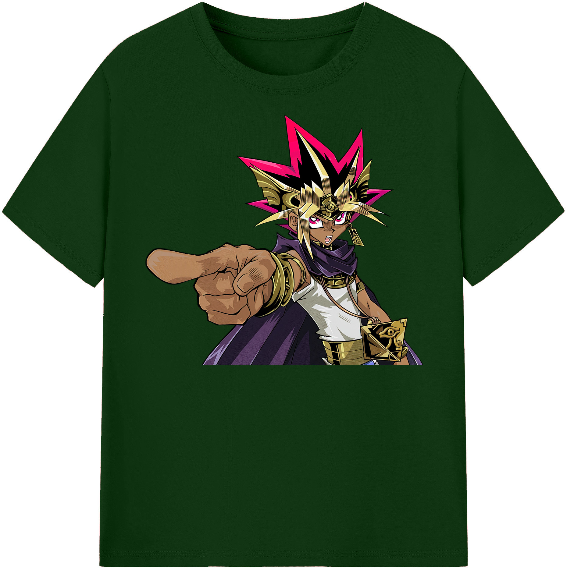 （画像用） 遊☆戯☆王 Yu-Gi-Oh! 綿100％半袖Tシャツ（フロントプリント）